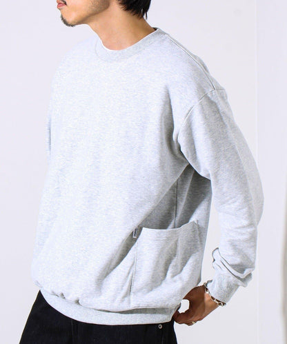 【細節彰顯不同】後背縫線側袋衛衣