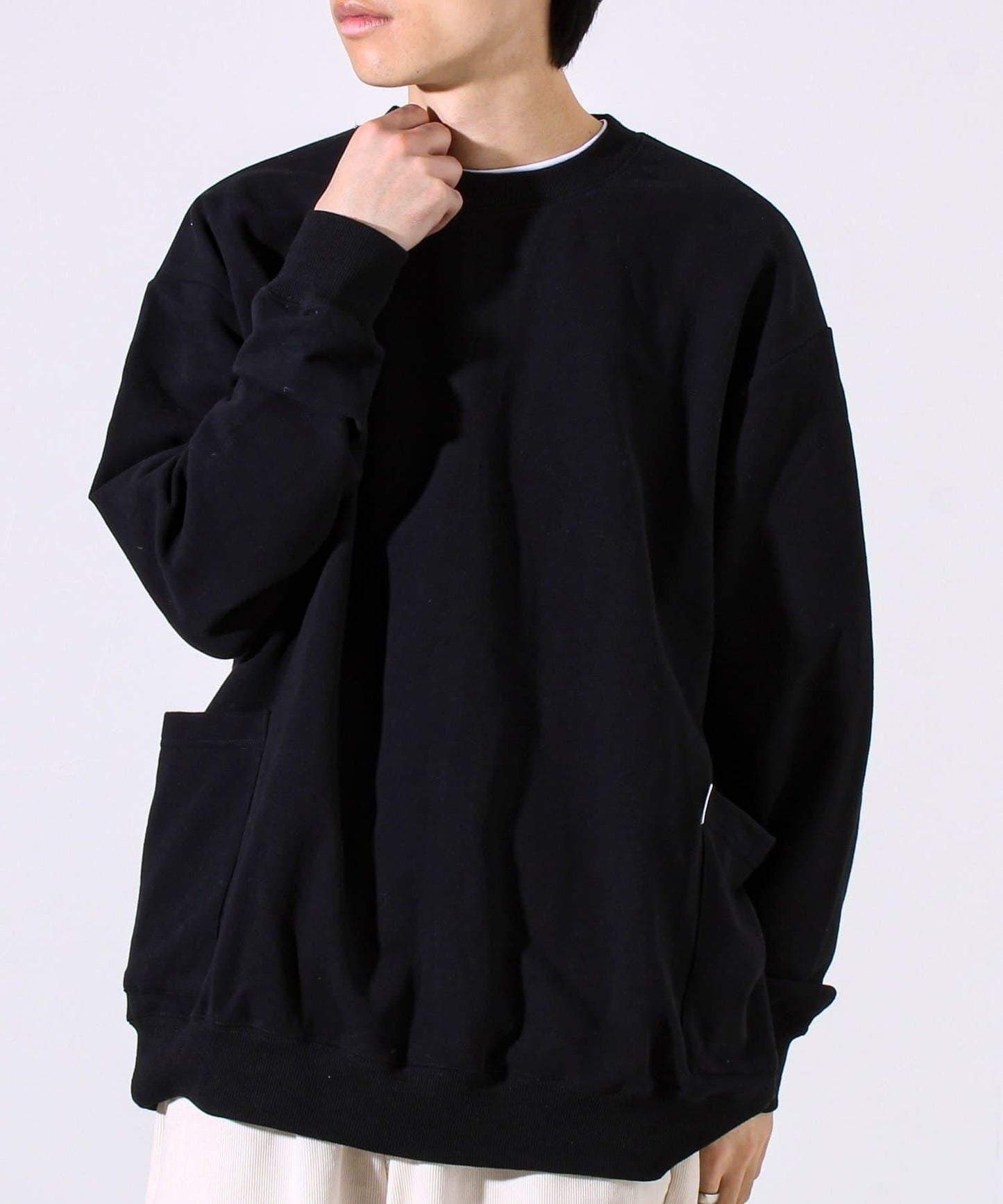 【細節彰顯不同】後背縫線側袋衛衣