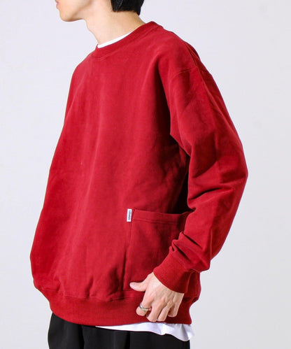 【細節彰顯不同】後背縫線側袋衛衣