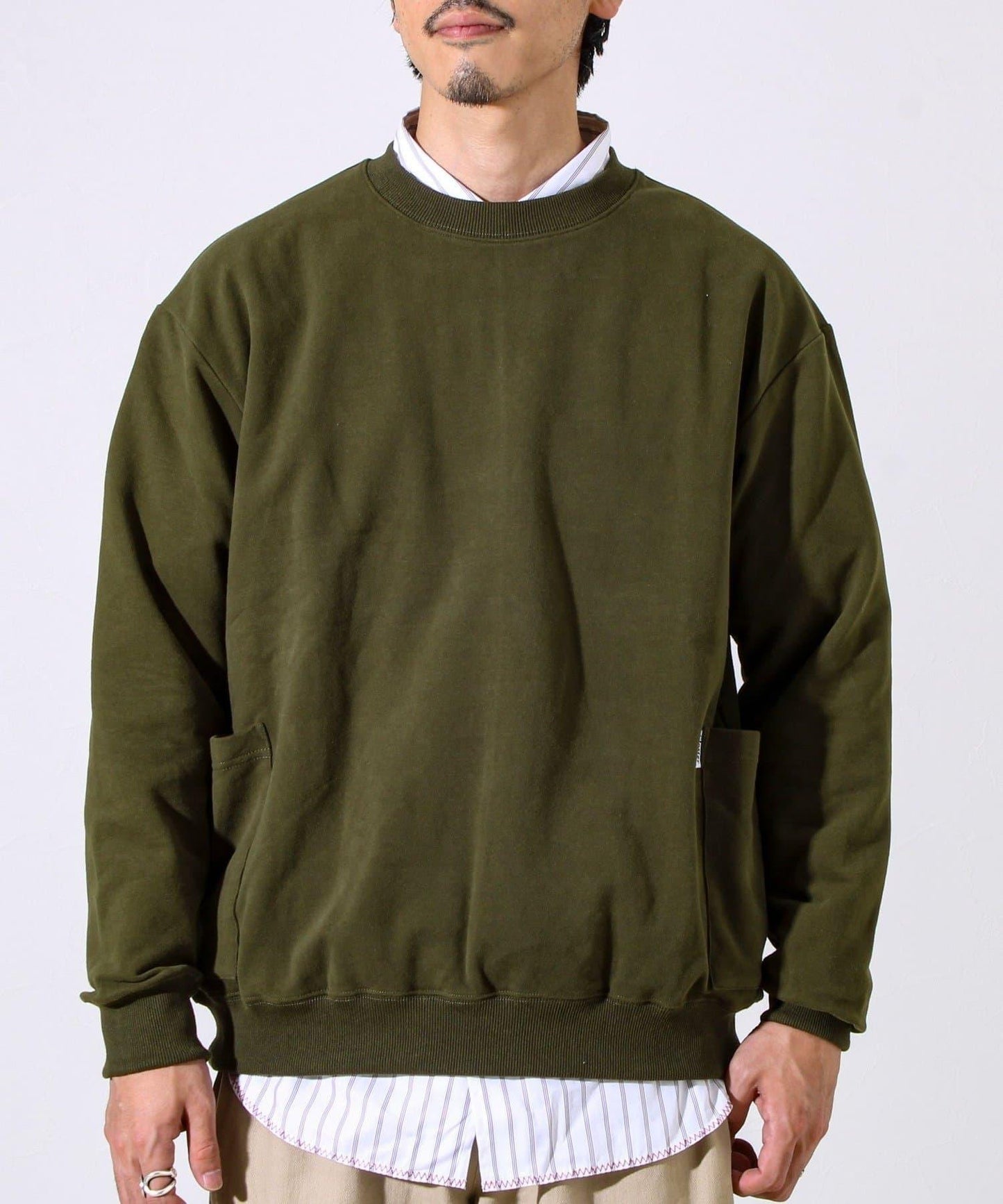 【細節彰顯不同】後背縫線側袋衛衣