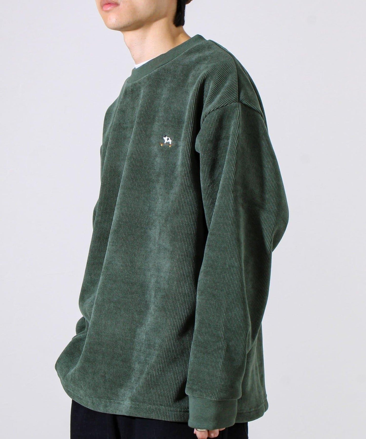 【經典法蘭絨系列】絨面粘合套頭衫