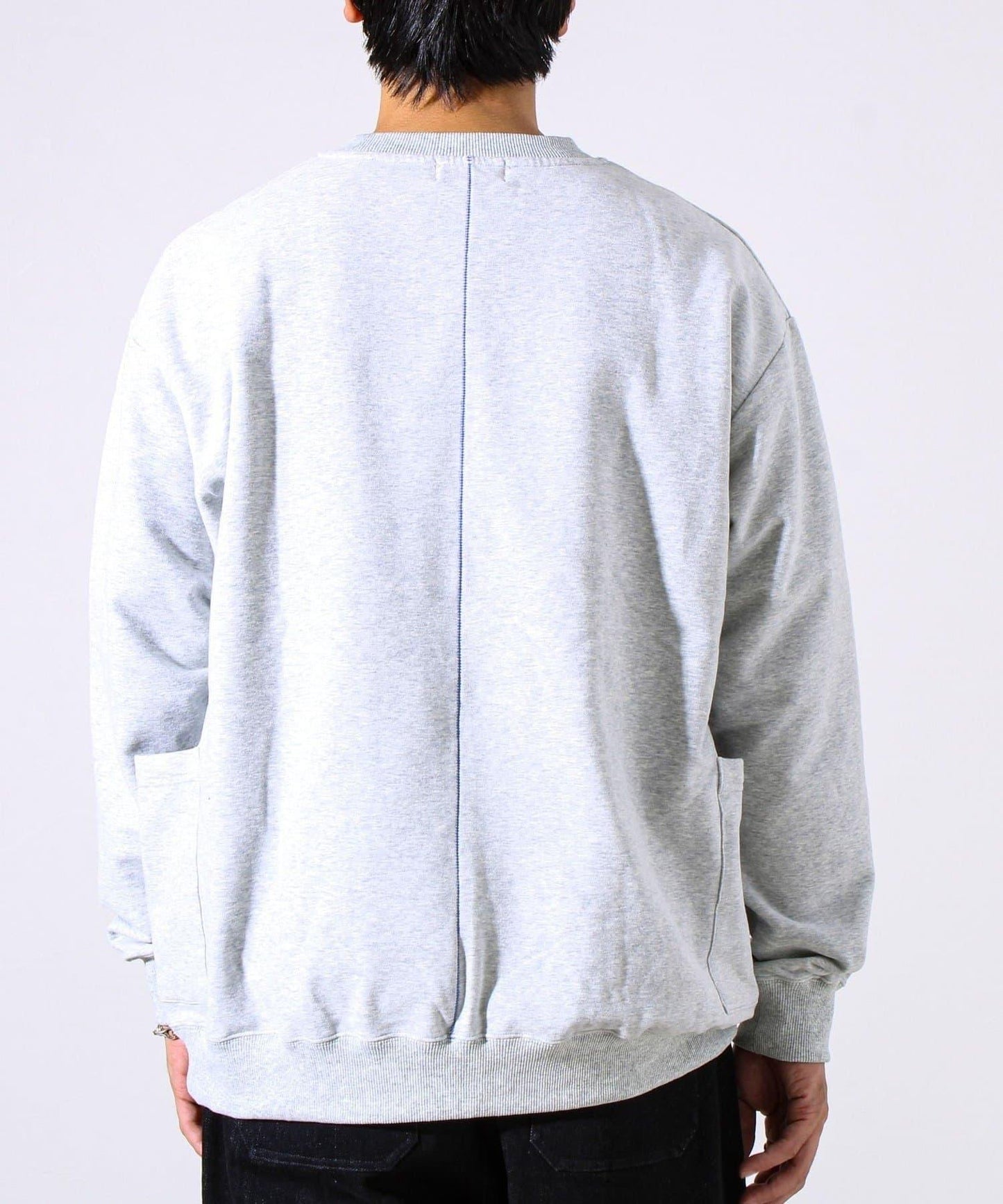 【細節彰顯不同】後背縫線側袋衛衣