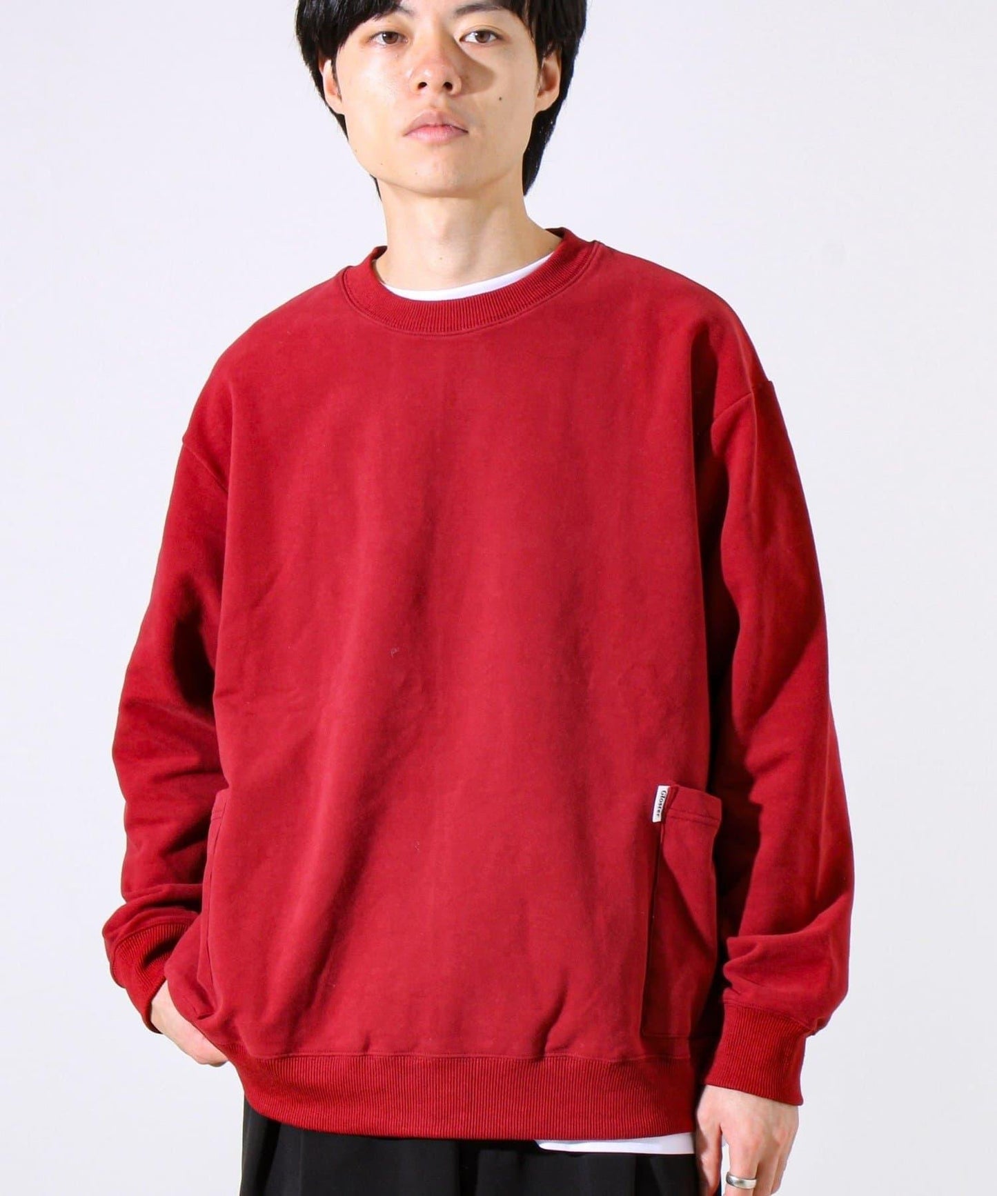 【細節彰顯不同】後背縫線側袋衛衣