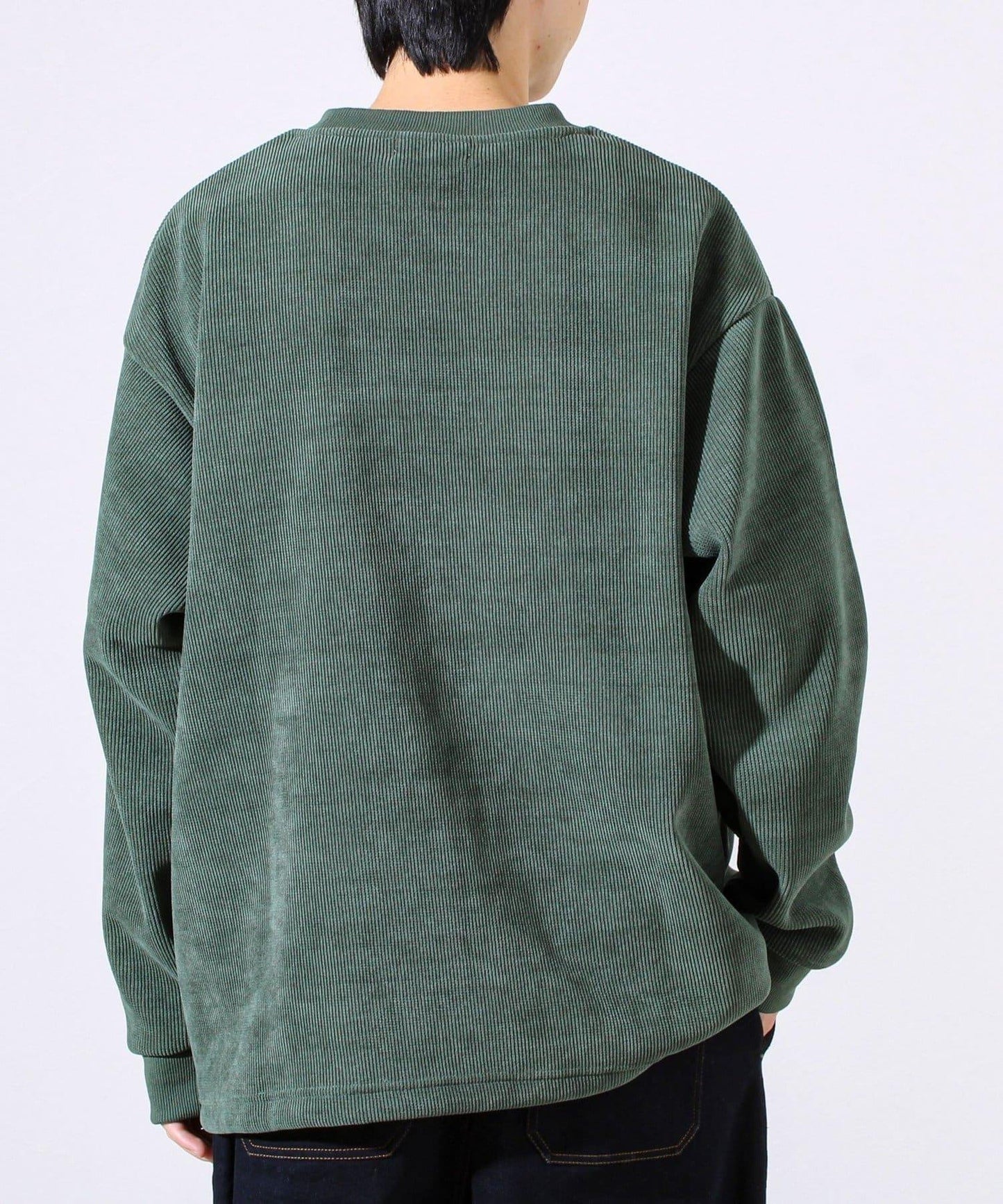 【經典法蘭絨系列】絨面粘合套頭衫