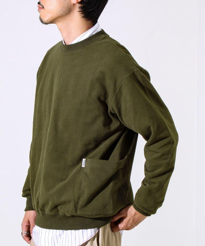 【細節彰顯不同】後背縫線側袋衛衣