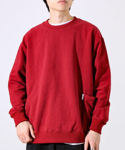 【細節彰顯不同】後背縫線側袋衛衣