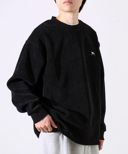 【經典法蘭絨系列】絨面粘合套頭衫