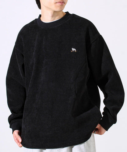 【經典法蘭絨系列】絨面粘合套頭衫