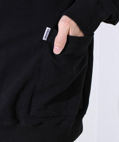 【細節彰顯不同】後背縫線側袋衛衣