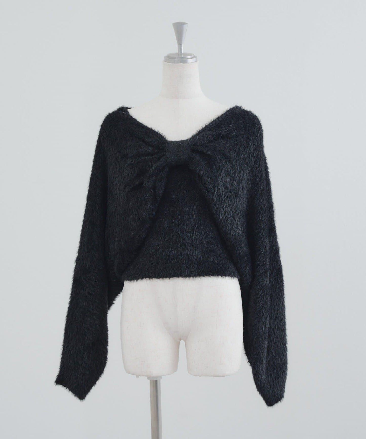 【2件套】吊帶+蝴蝶結羽毛針織衫