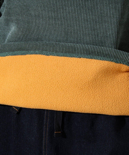 【經典法蘭絨系列】絨面粘合套頭衫