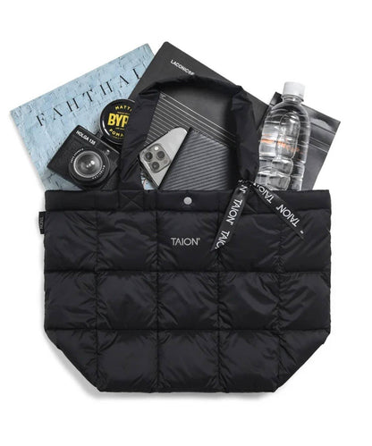 【TAION/タイオン】基礎款便攜羽絨托特包M