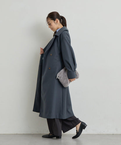 《ふんわり暖か》羊駝絨感插肩袖針織衫