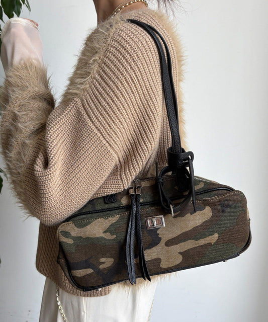 迷彩圖案方形包