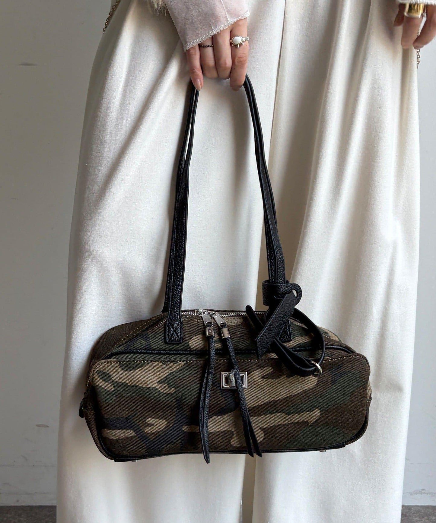 迷彩圖案方形包