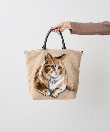 【TERESA CAMBI】特別款動物圖案托特包