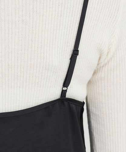 不規則下襬吊帶背心