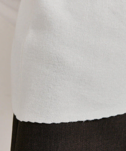 帶飾牌高領針織衫