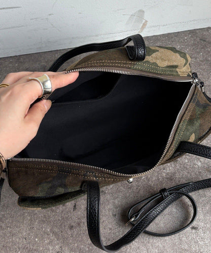 迷彩圖案方形包