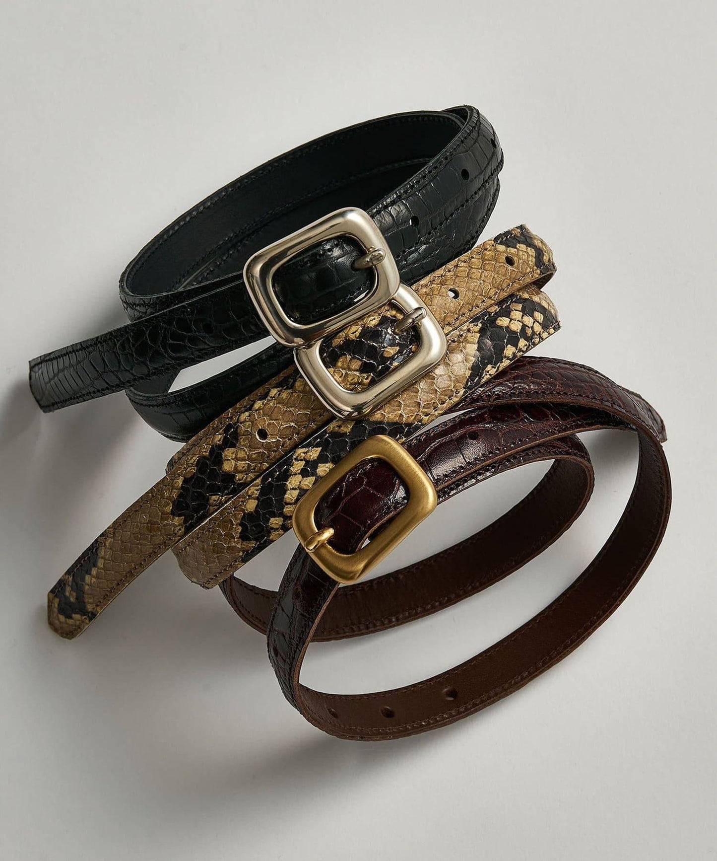 【Hoaw.】壓紋細腰帶