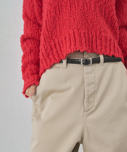 【Hoaw.】壓紋細腰帶