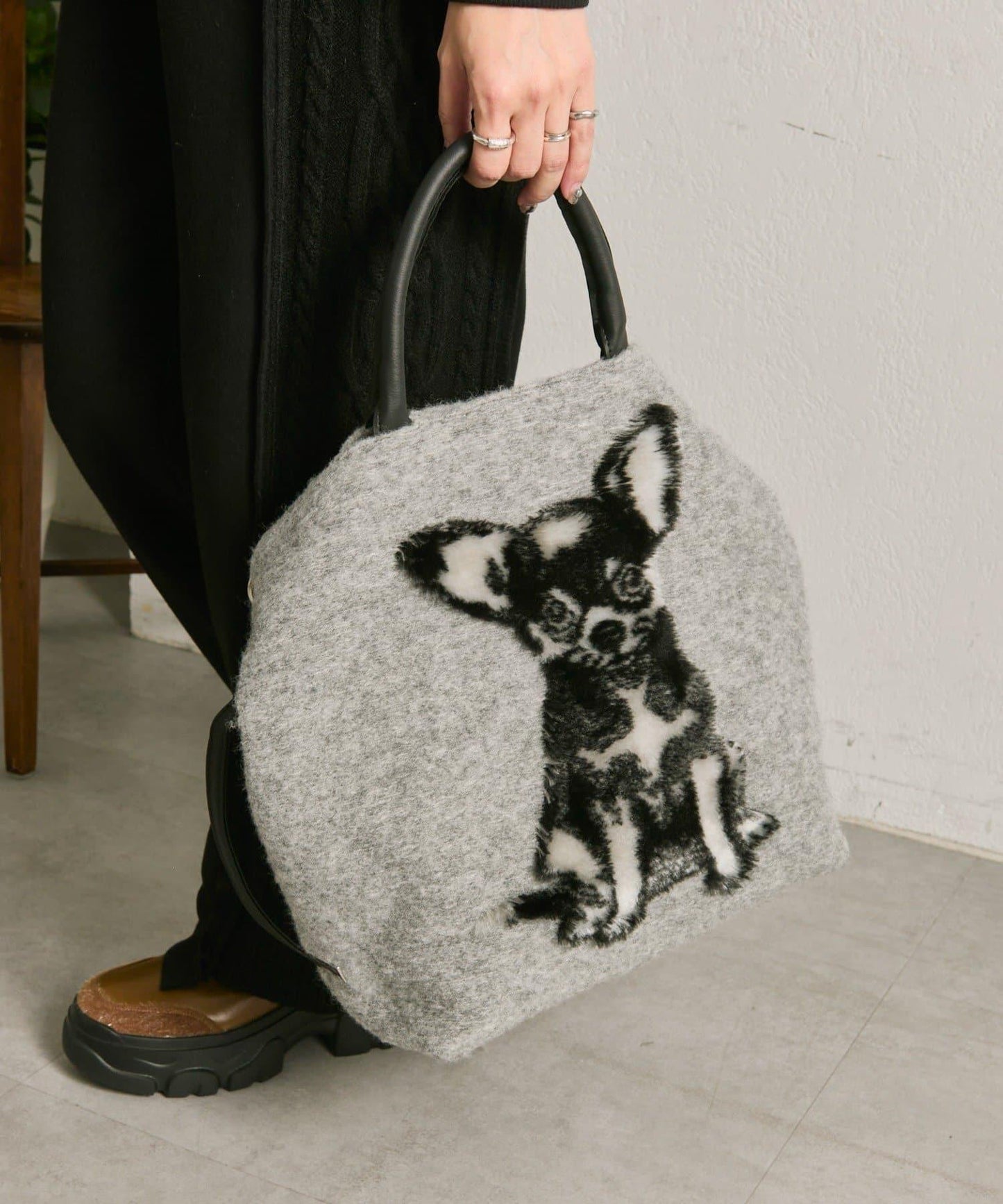 【TERESA CAMBI】特別款動物圖案托特包