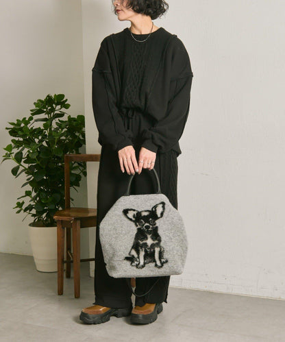 【TERESA CAMBI】特別款動物圖案托特包