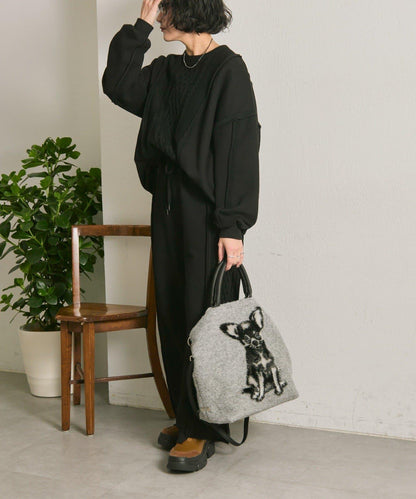 【TERESA CAMBI】特別款動物圖案托特包