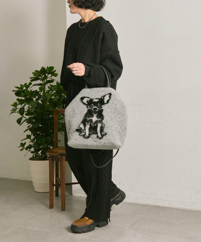 【TERESA CAMBI】特別款動物圖案托特包