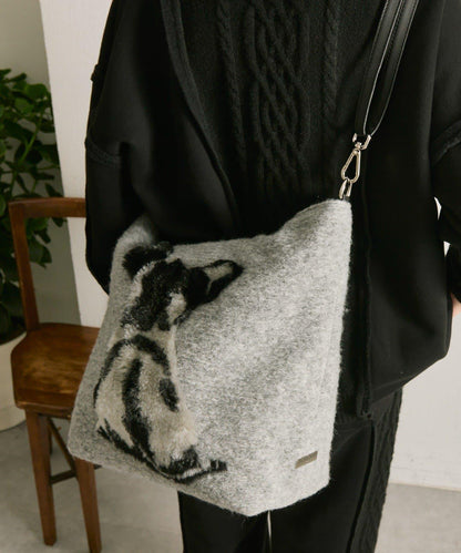 【TERESA CAMBI】特別款動物圖案托特包