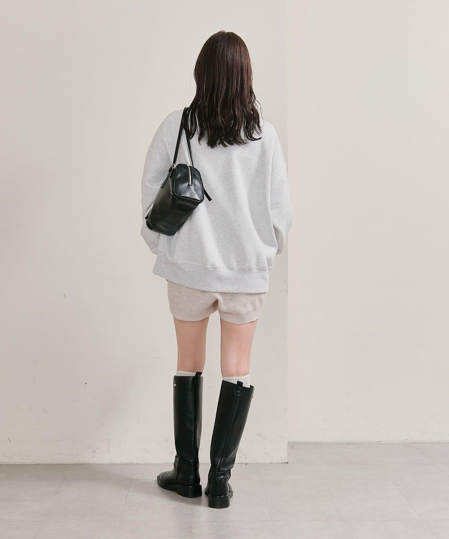 限時特惠!! 今日23:59截止 帶裝飾牌針織褲