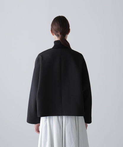 菱格三層交織夾克