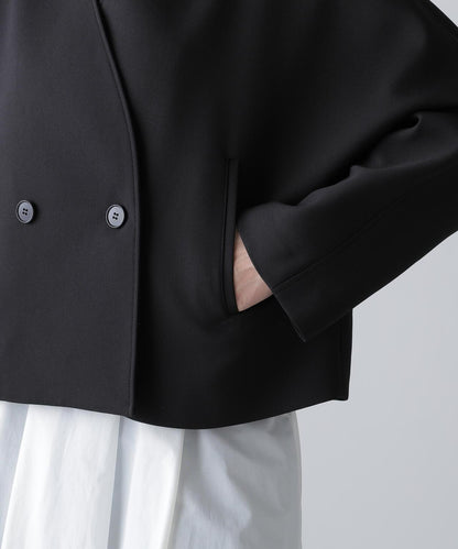 菱格三層交織夾克