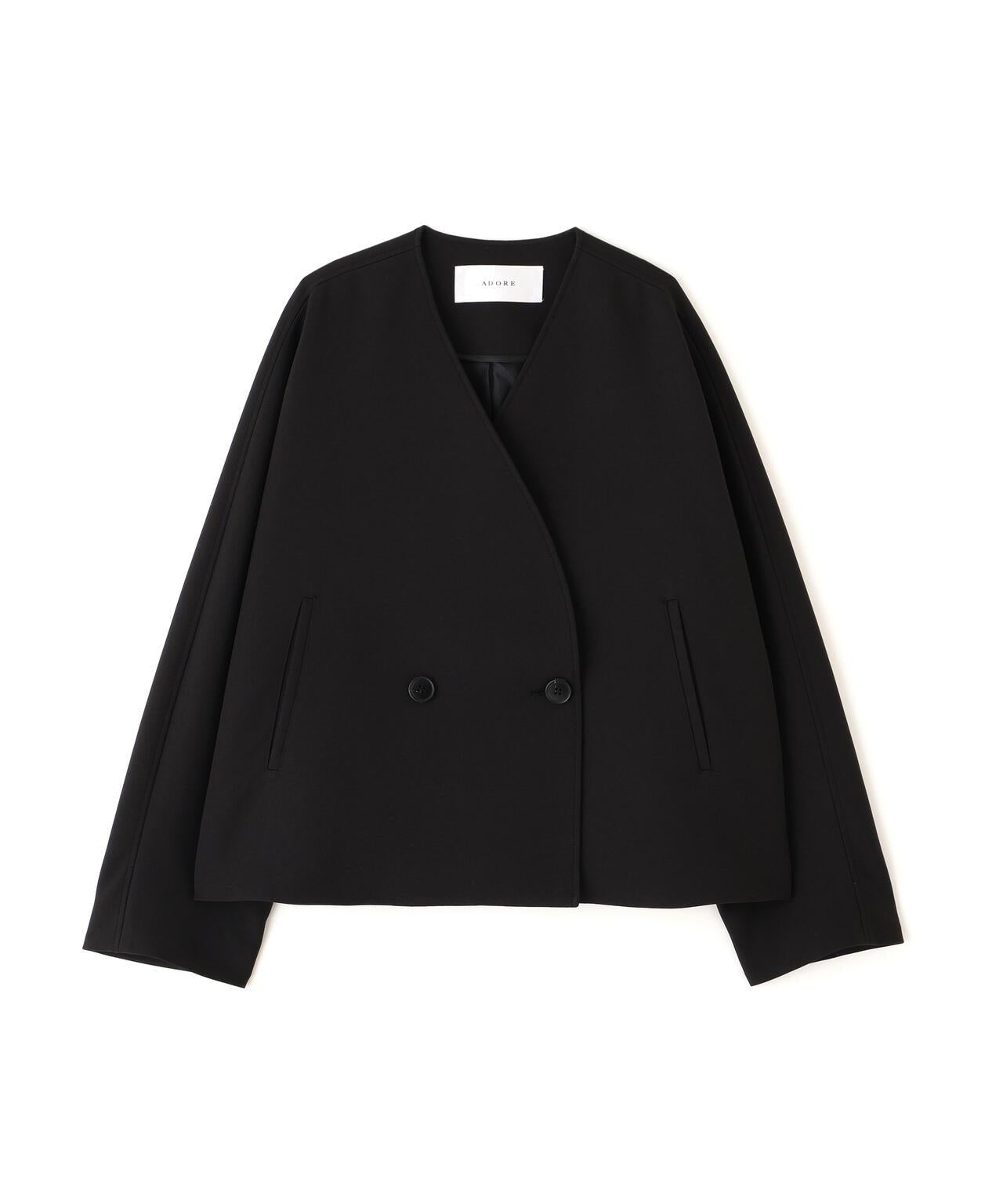 菱格三層交織夾克