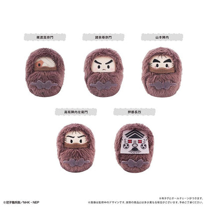 《忍者亂太郎》 軟萌掛件公仔 Vol.8【全套BOX／5個裝】