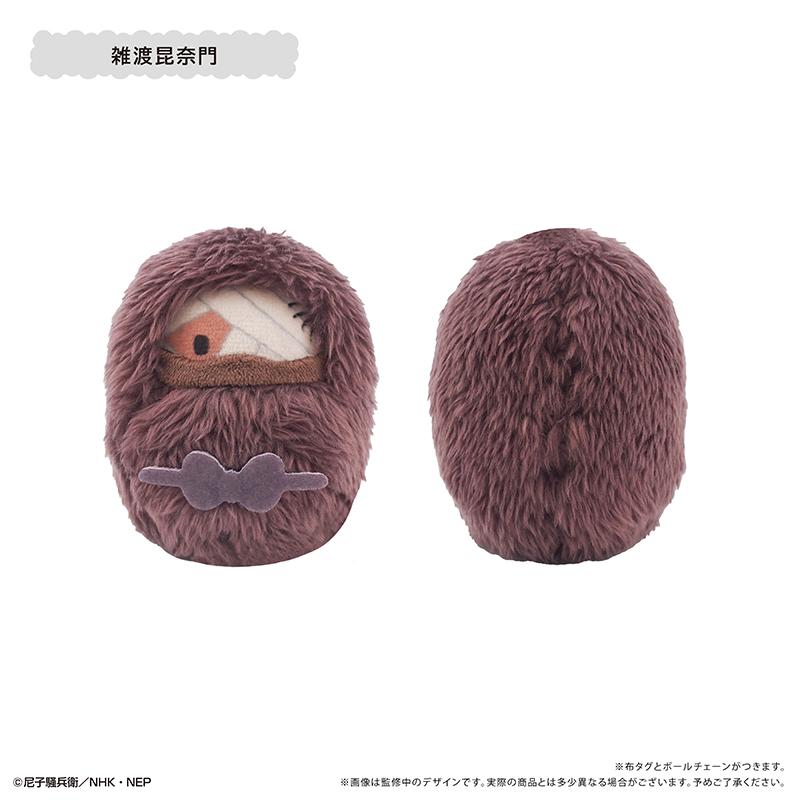 《忍者亂太郎》 軟萌掛件公仔 Vol.8【全套BOX／5個裝】