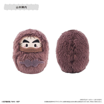 《忍者亂太郎》 軟萌掛件公仔 Vol.8【全套BOX／5個裝】