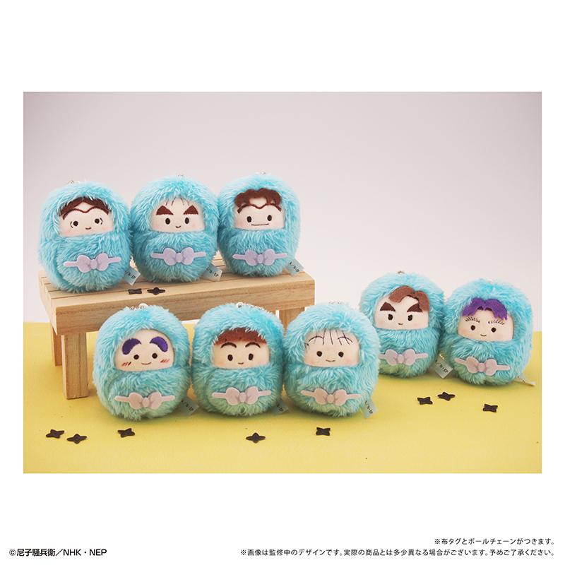 《忍者亂太郎》 くるみ毛絨公仔 Vol.6 【全套BOX／8個裝】