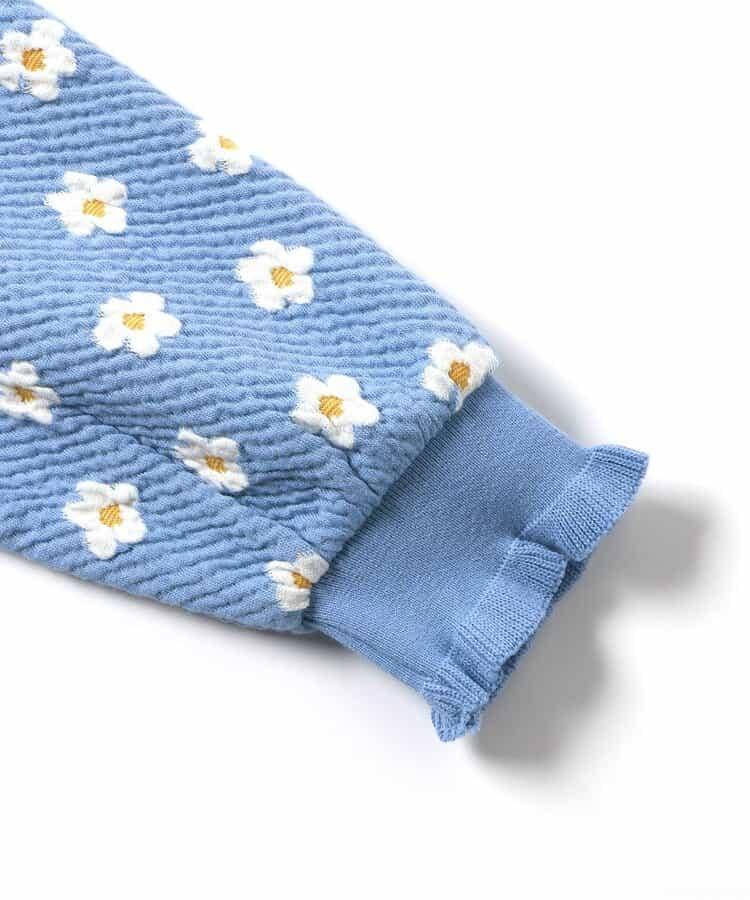 愛心花卉提花衛衣