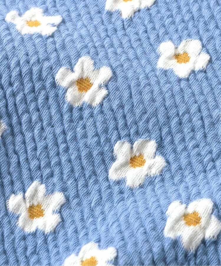 愛心花卉提花衛衣