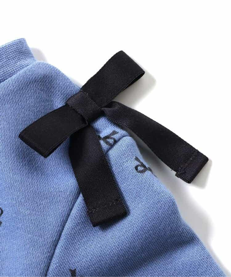 肩帶蝴蝶結荷葉邊衛衣