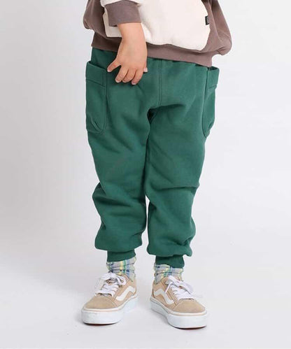 保暖材質寬鬆長袖T恤褲 10分褲