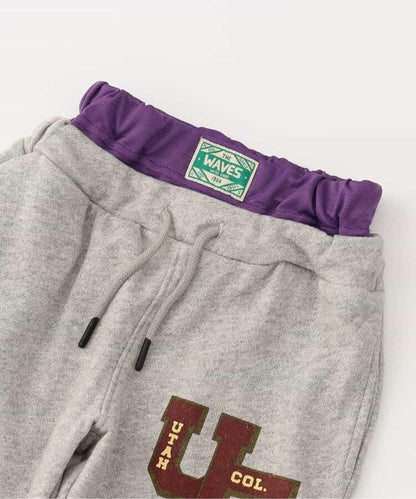 雙層腰休閒長褲 10分褲