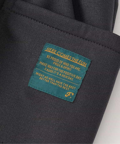 壓紋側邊條運動長褲 10分褲