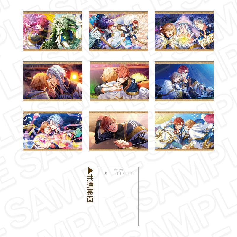 夢職人與不可忘卻的黑色妖精_活動插畫明信片套裝 C