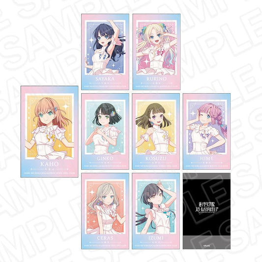 LoveLive!蓮之空女學院學園偶像社_拍立得風格卡片 Nova White ver. 【全套OPP/8包入】