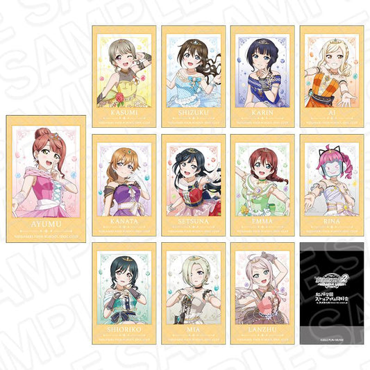 LoveLive!虹咲學園學園偶像同好會 即影即有風格卡片 閃耀珠寶版【全套OPP/12包入】