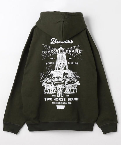 Levi's × Barbour 圖案連帽衛衣