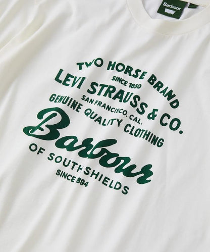 Levi's × Barbour 圖案印花T恤