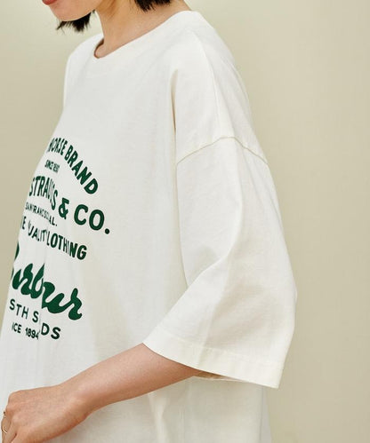 Levi's × Barbour 圖案印花T恤